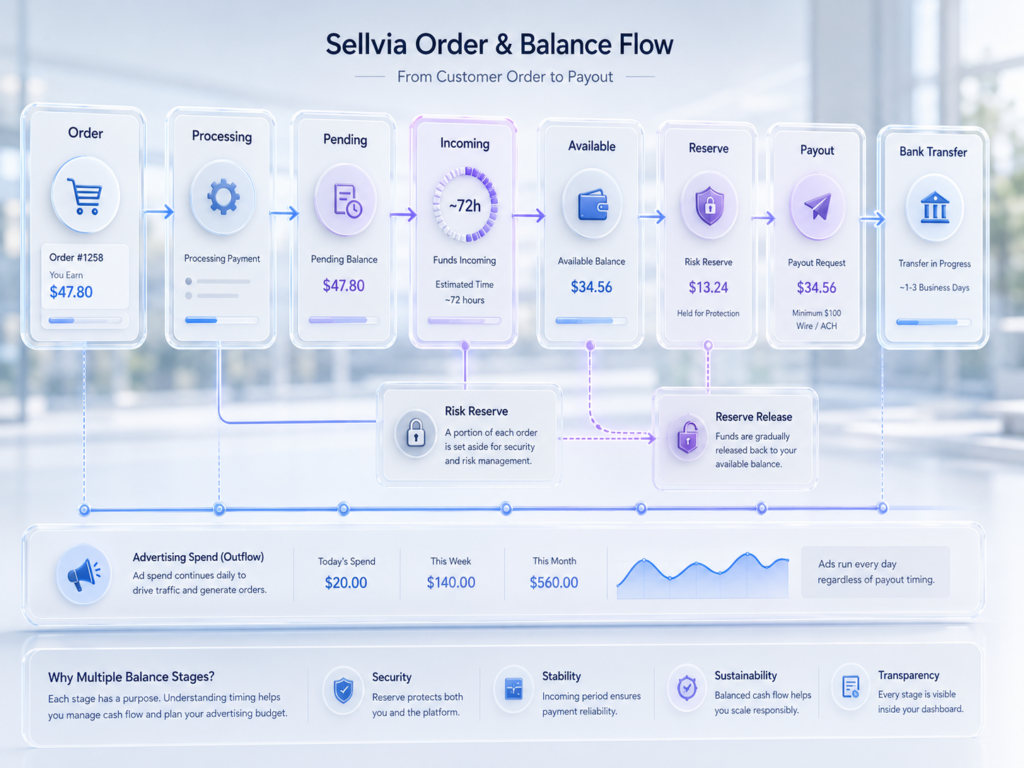 Available Balance and Risk Reserve