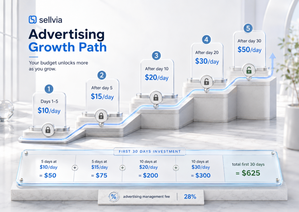 How Much Does Sellvia Advertising Cost