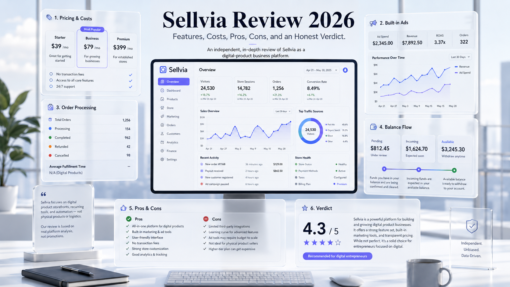 Sellvia Review: Features, Costs, Pros, Cons, and an Honest Verdict
