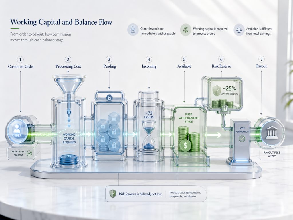 Why Sellvia Requires Working Capital
